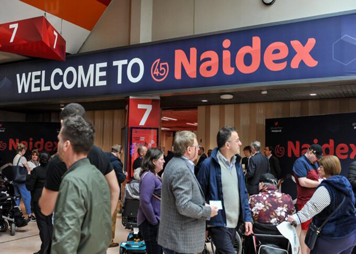 Besuchen Sie uns auf der Naidex Expo in Birmingham, Großbritannien. 20. bis 21. März 2024