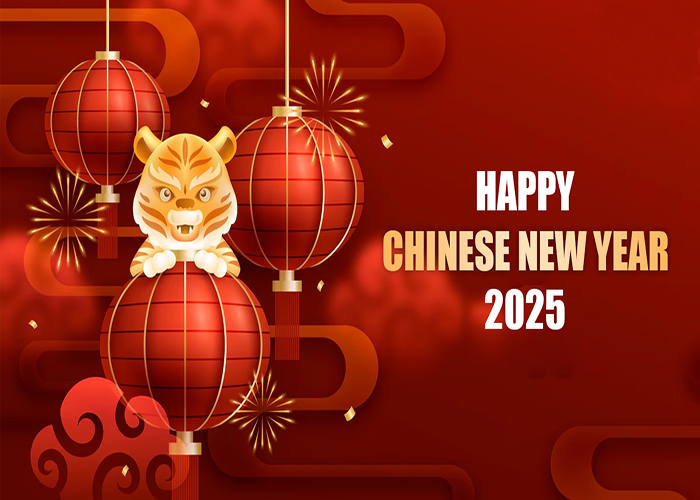Frohes chinesisches Neujahr 2025